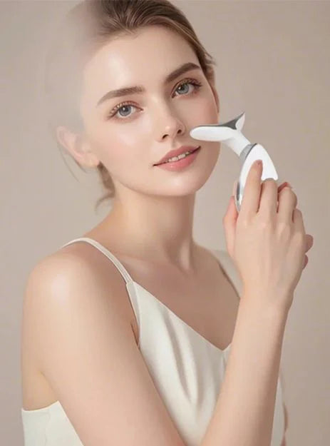 LumiLift™ Smart Face Massager | Heat & Vibration Therapy for Skin Renewal