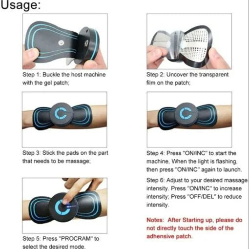 EMS Butterfly Massager